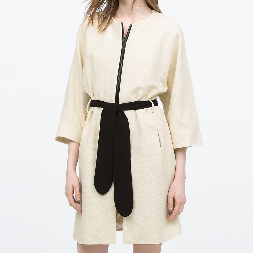 Zara Belted Coat